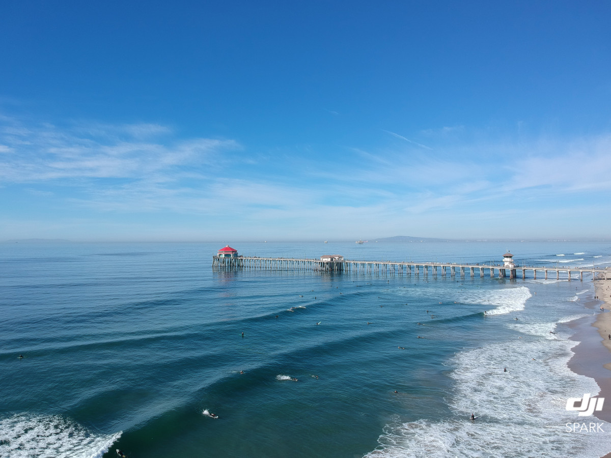 huntington beach pier in orange county, california #ocoutdoors