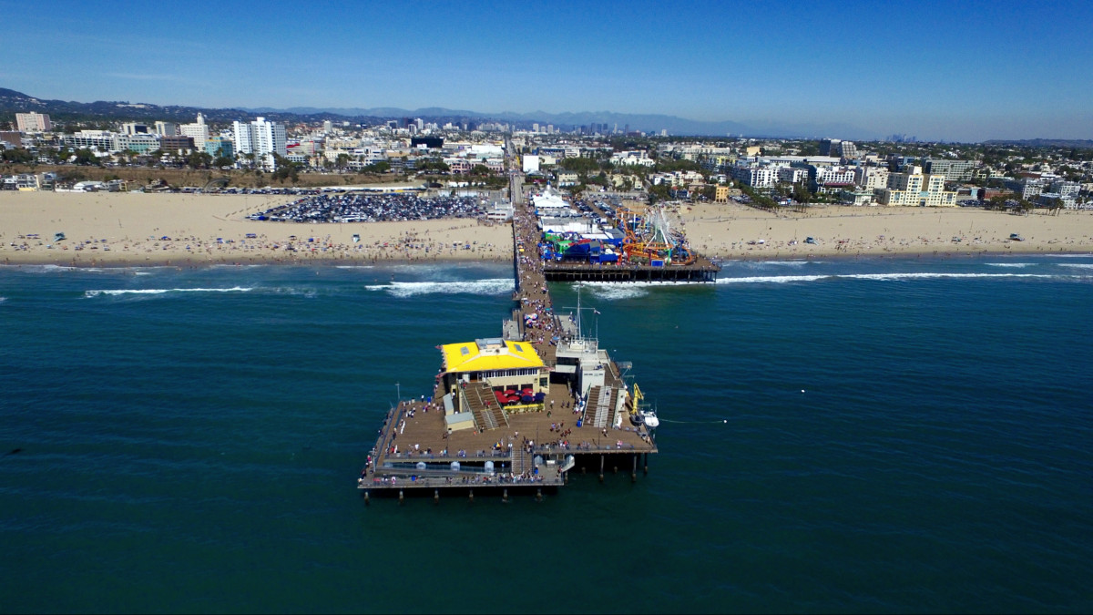 santa monica pier, ca