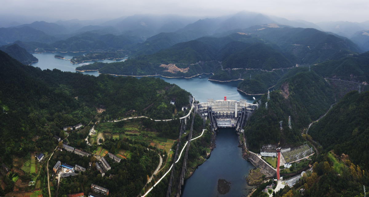 焦距: 20 紧水滩发电厂 2015-11-19skypixel use only 摄于浙江丽水