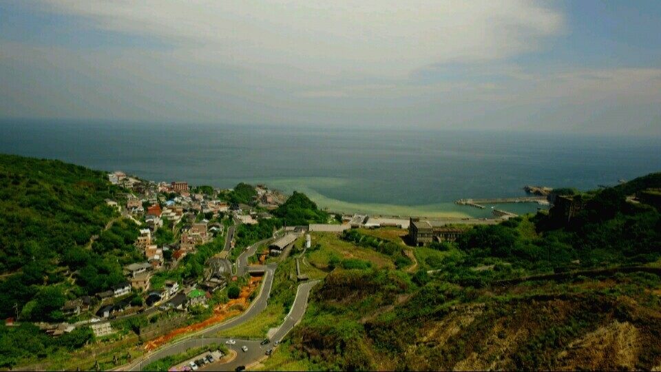 台湾九份阴阳海