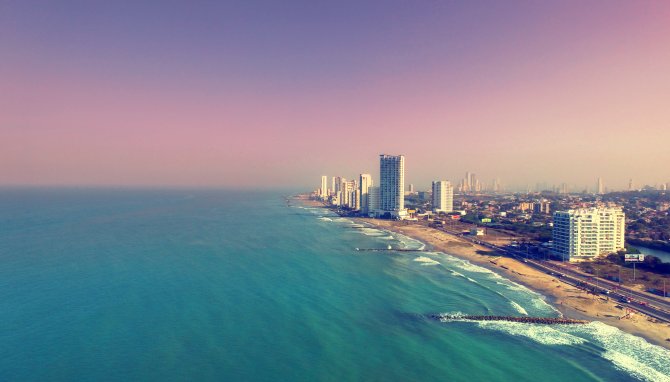 marbella beach - cartagena (colombia)