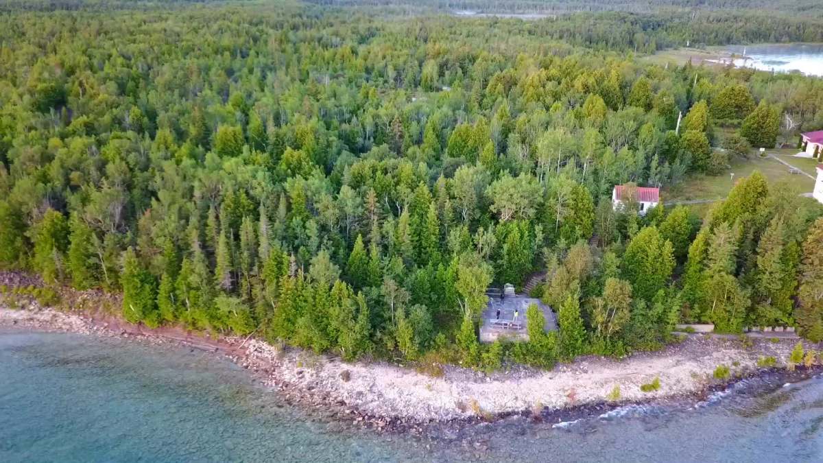 lake huron in august 2017