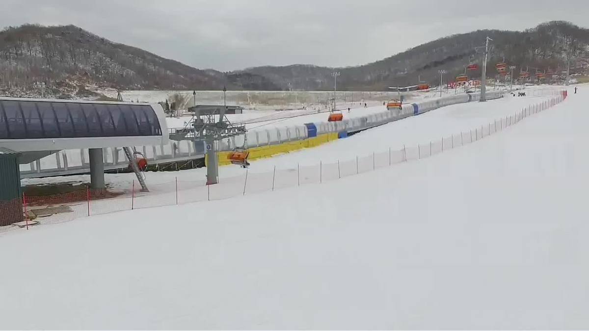 吉林松花湖滑雪场