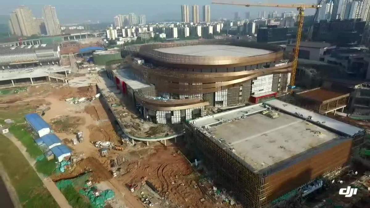 2018年6月5日华熙live重庆鱼洞(巴南区体育中心综合整治)项目地块情况