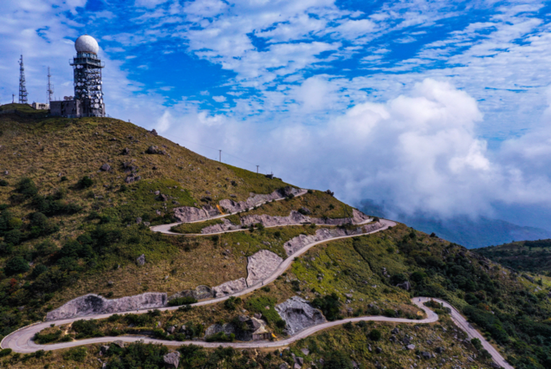 香港之巅大帽山