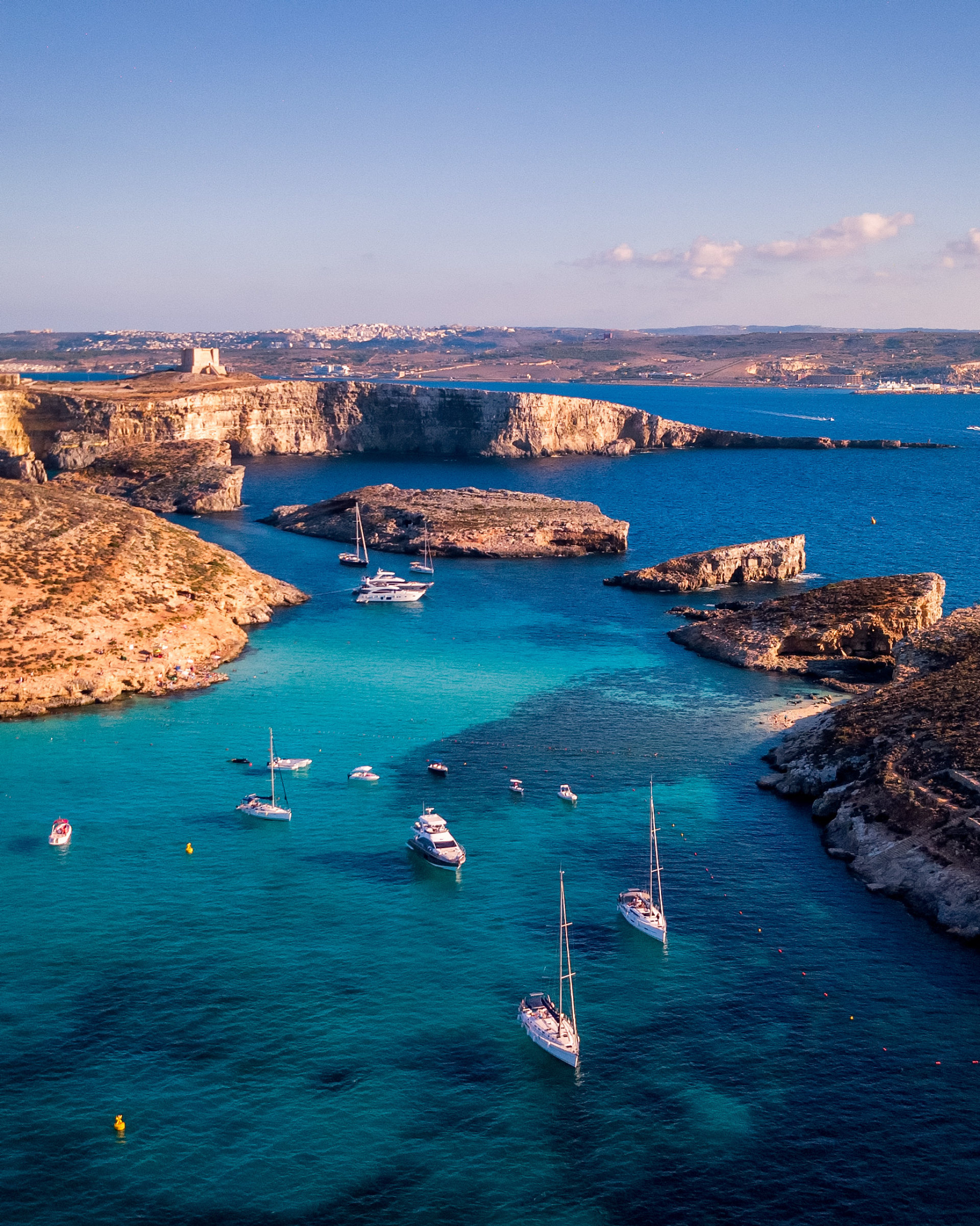 different view of blue lagoon
