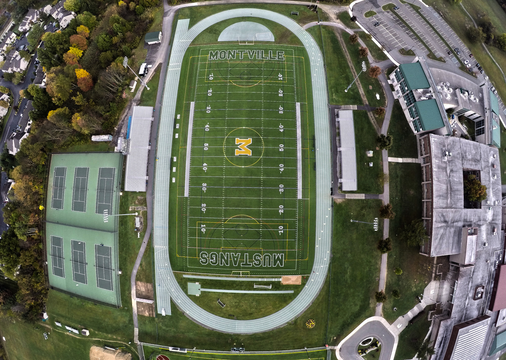 montville high school football field
