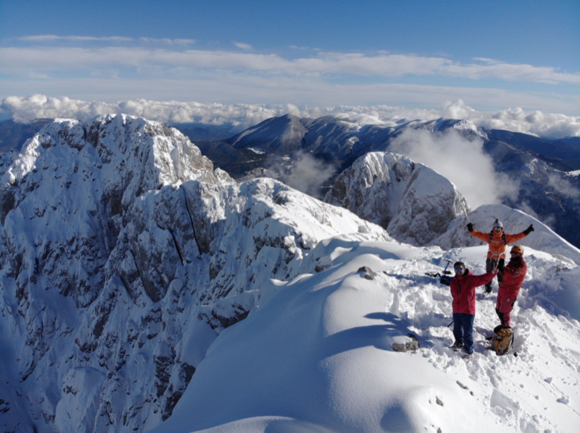 great snow and amazing views !
