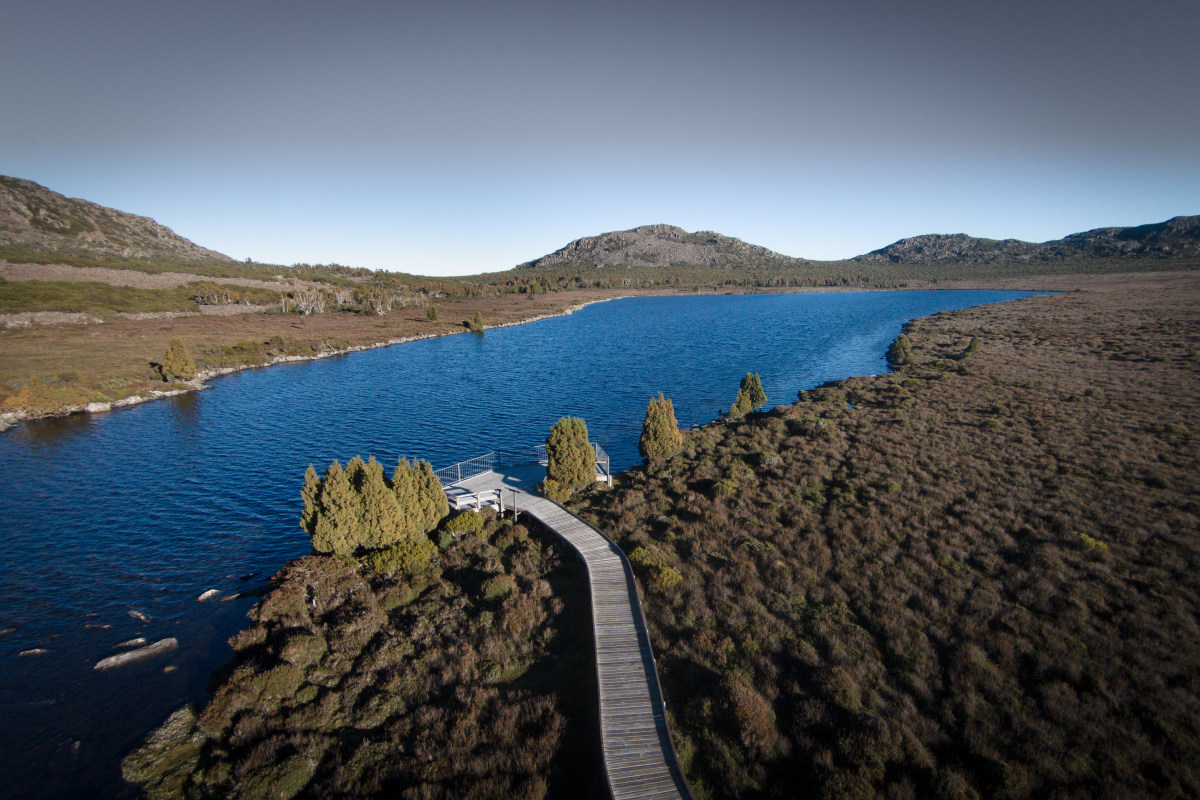 pine lake tasmania