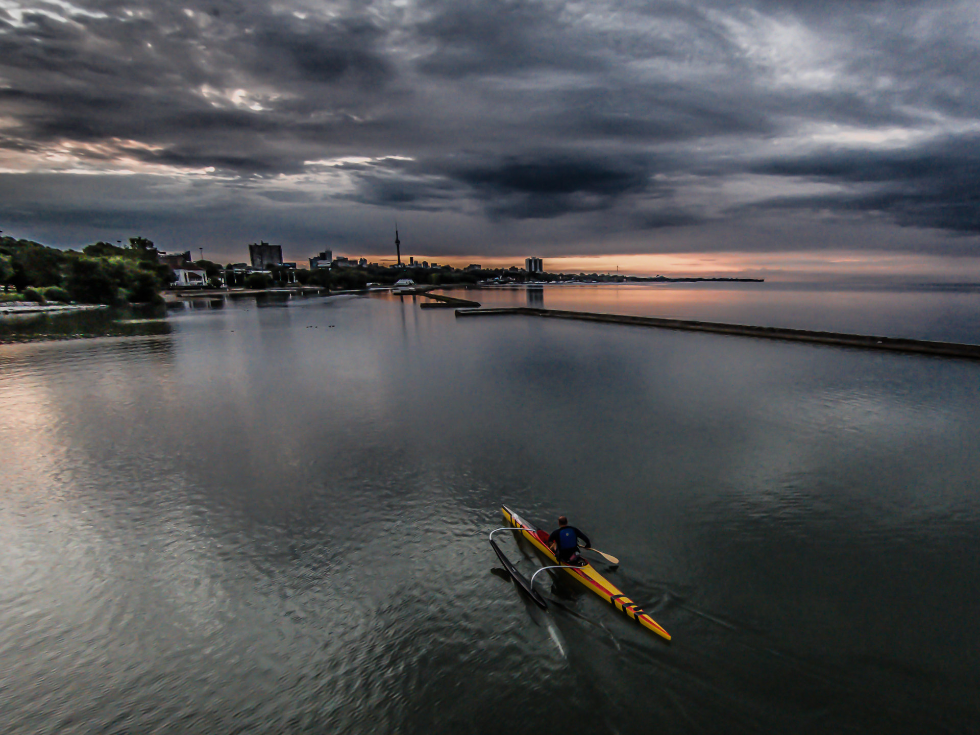 kayakingonlakeontario