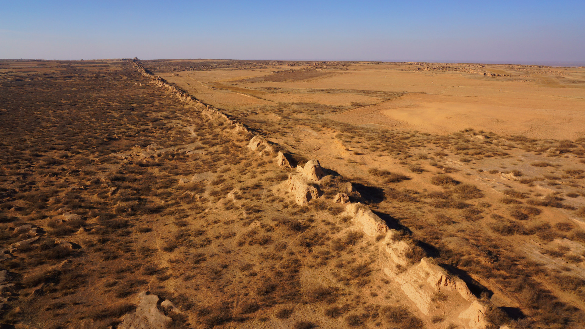 高原边墙-明长城遗址
