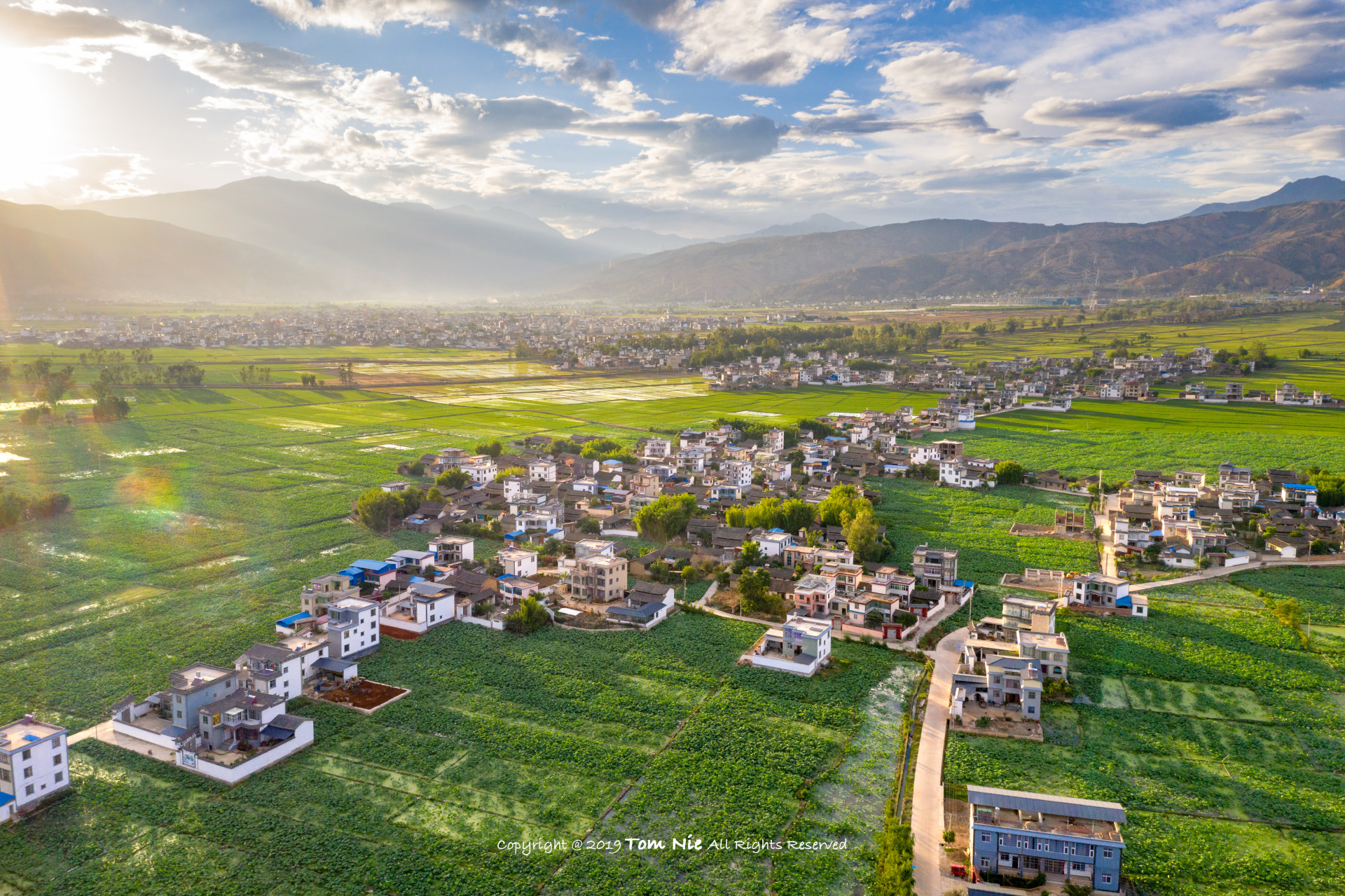 鱼米之乡 云南丽江三川坝