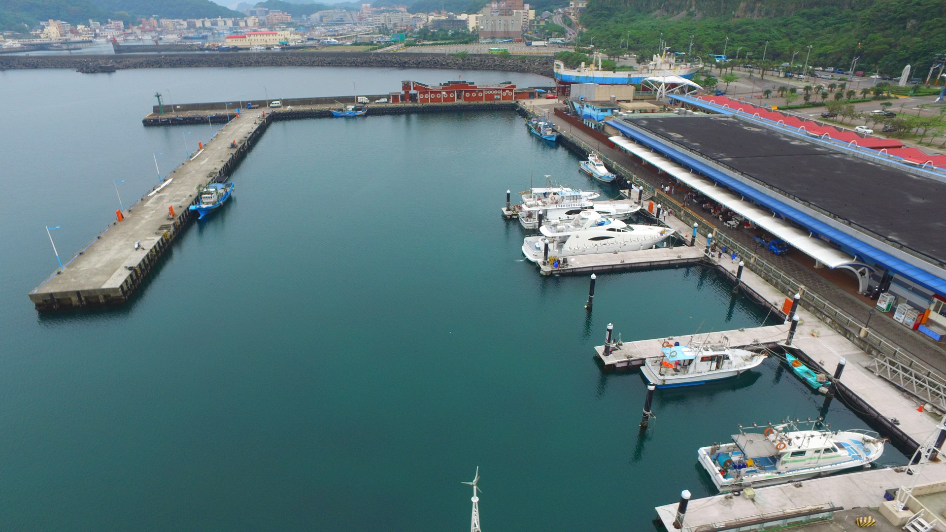 基隆八斗子观光渔港