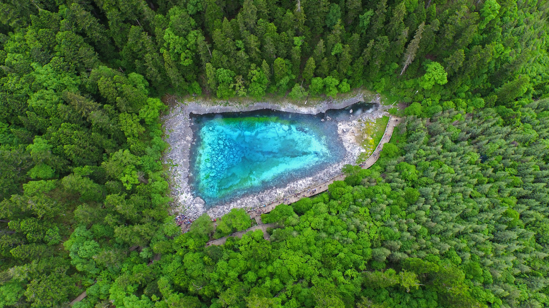 四川九寨溝 七彩池