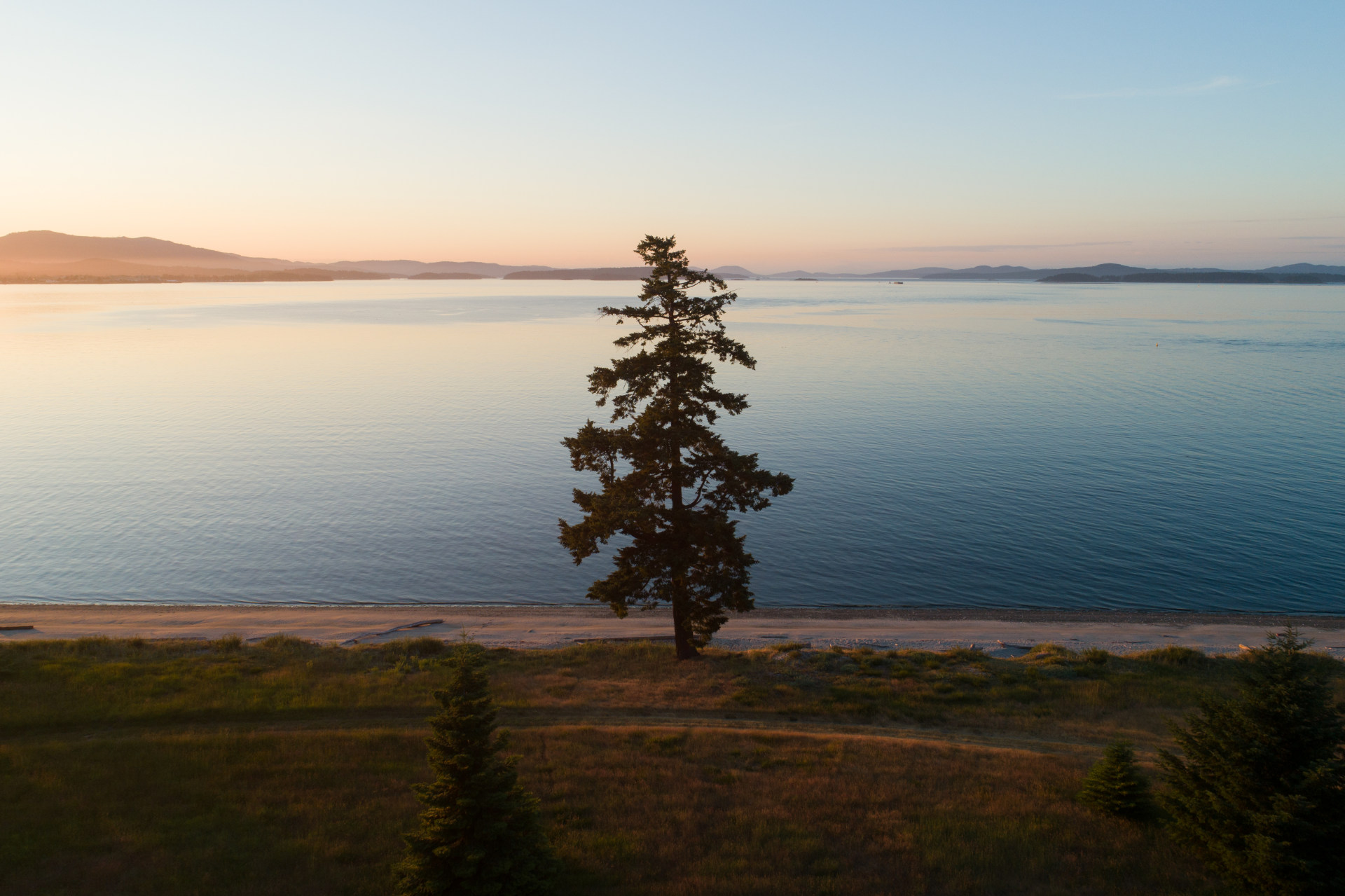 Golden hour in British Columbia, Canada.