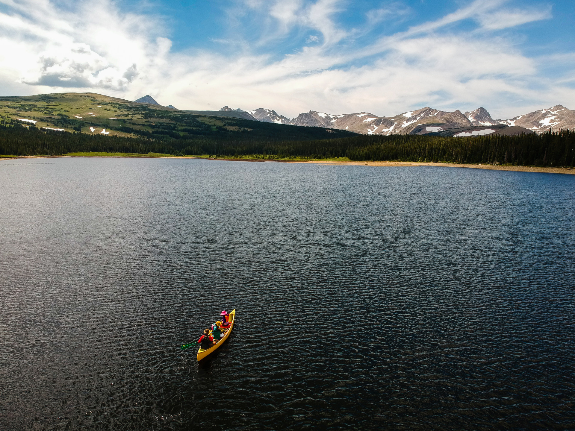mountain canoeing