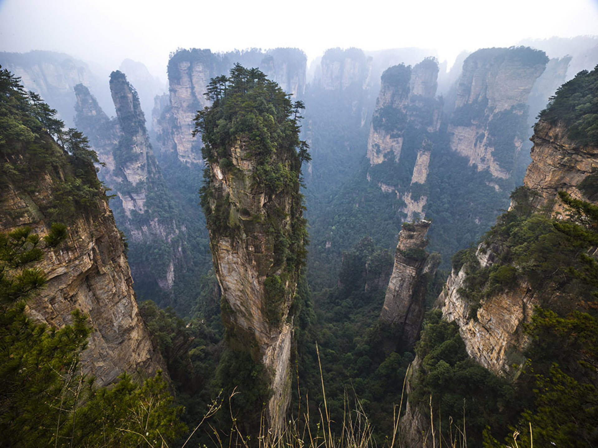 张家界南山一柱(阿凡达-哈利路亚山)