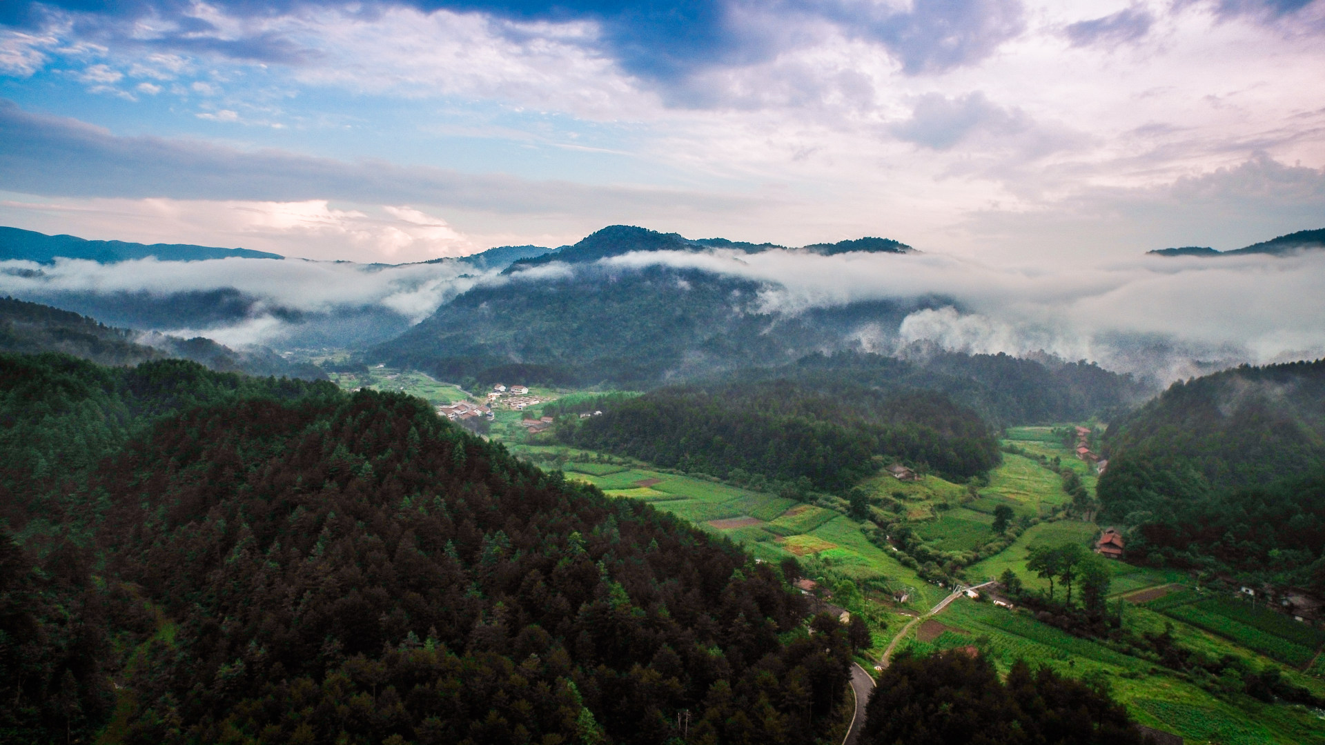 liping national forest park,sichuan province
