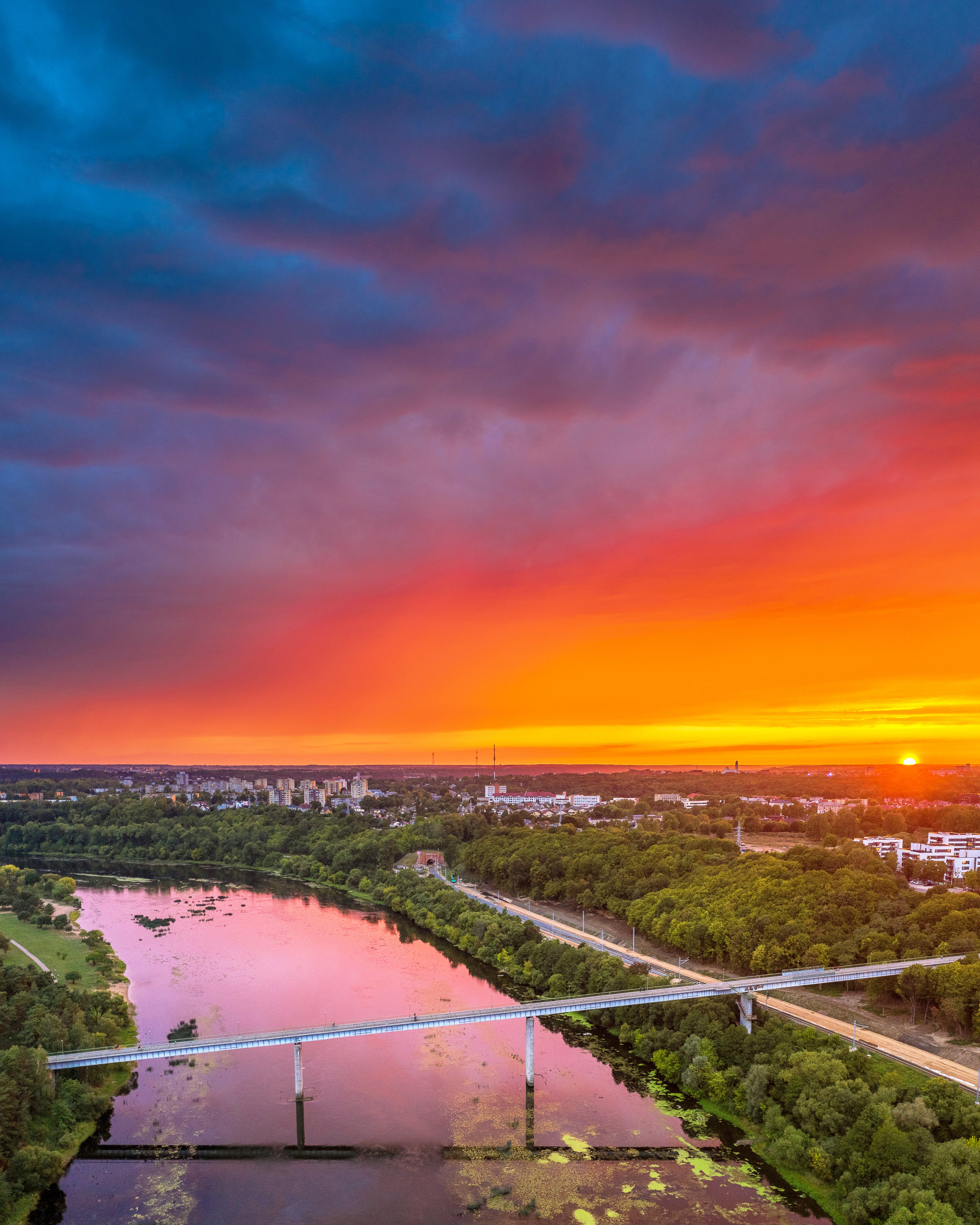 burning sky | kaunas, lithuania