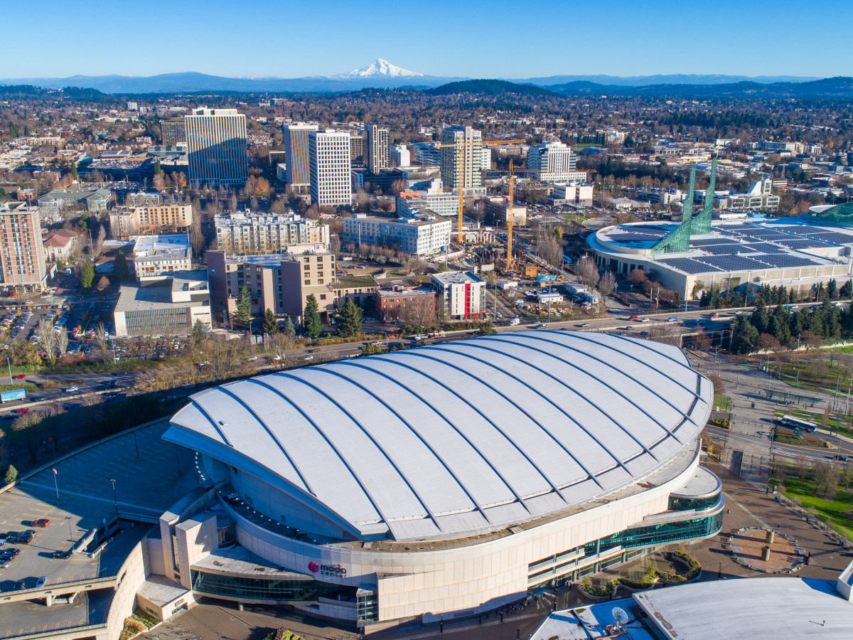 moda center - portland