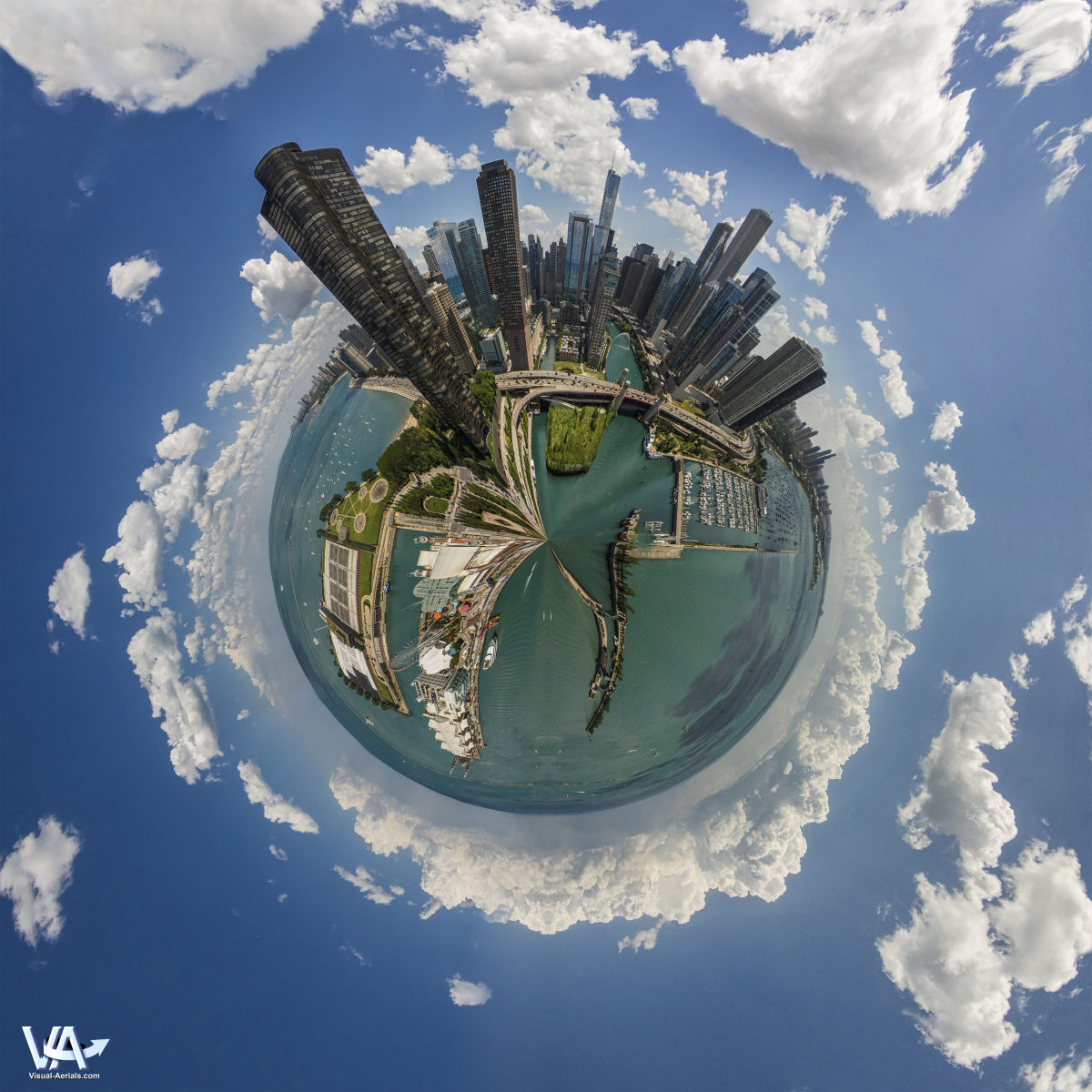 Panorama Turned into Tiny Planet