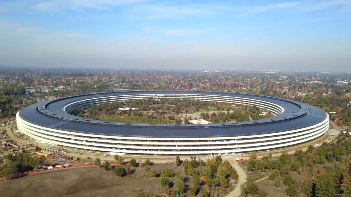 苹果新总部 apple park